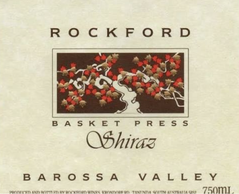 (image for) Rockford Basket Press Shiraz 2003 [WA 94] WAS:$340++]